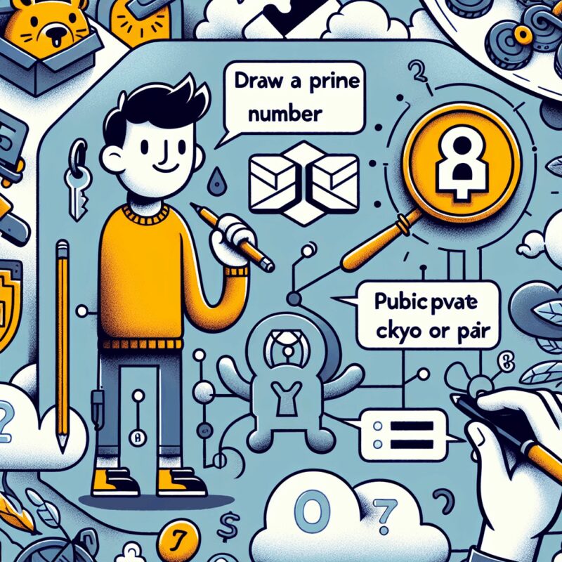 RSA 알고리즘의 키 생성 원리와 보안성의 기초