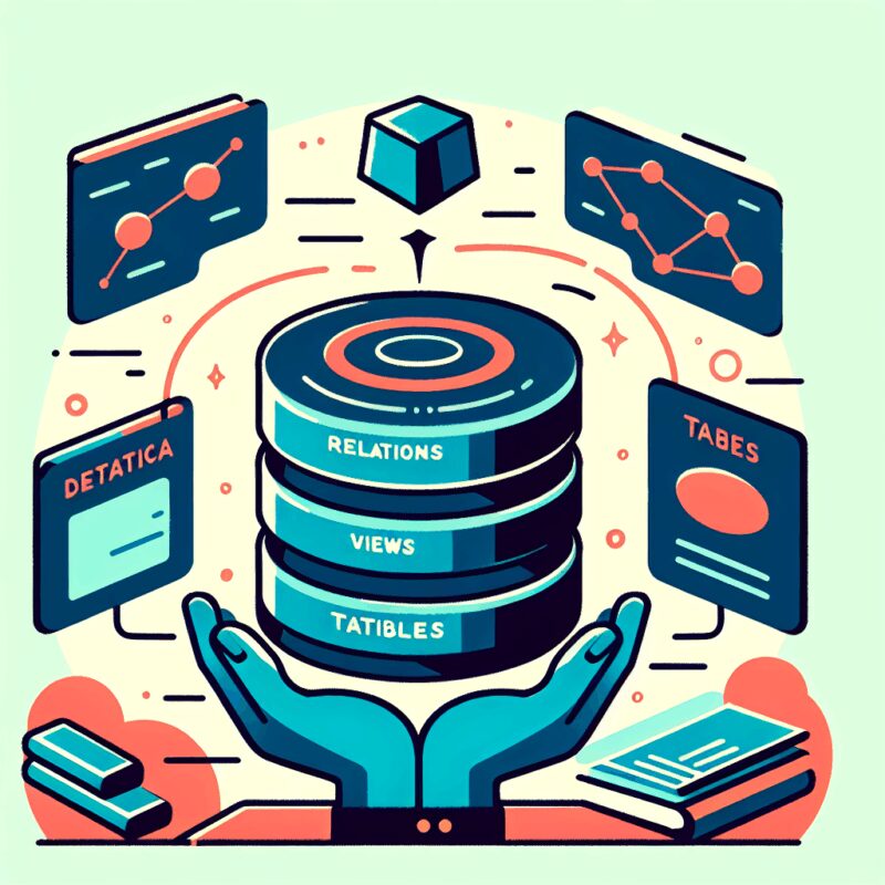 관계대수에서 뷰의 물리적 구현과 변경 가능성 분석